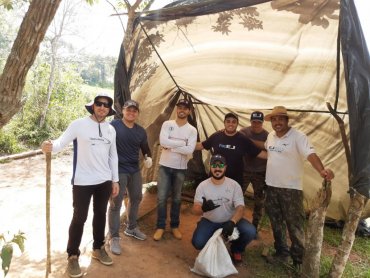 Alunos da Faculdade EJ realizam treinamento de Emergências e Sobrevivência.